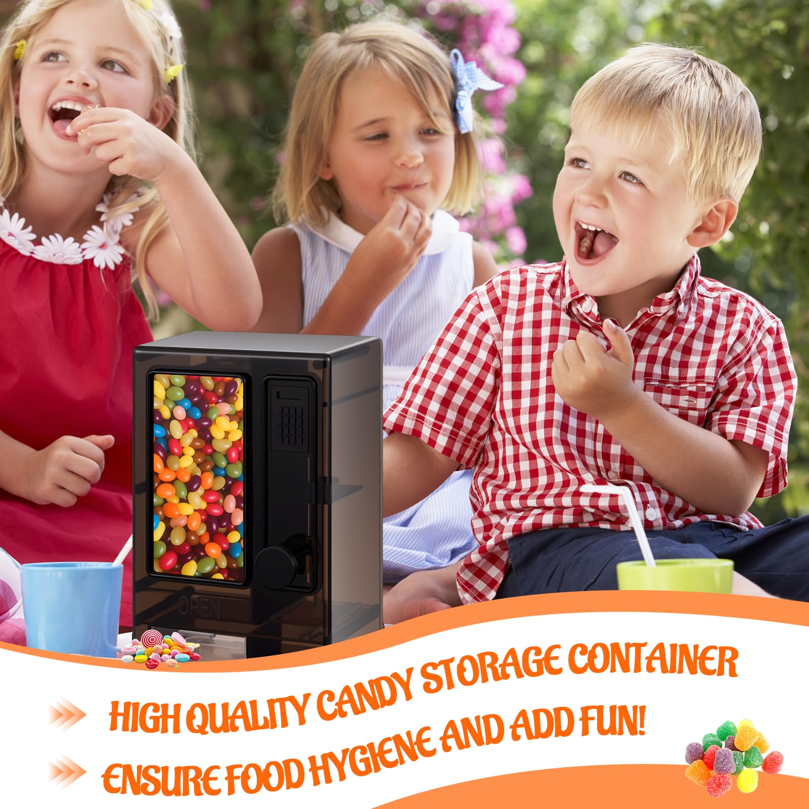 Amazon.com: Tasdurian 2 Pcs Candy Dispenser for Desk Manual